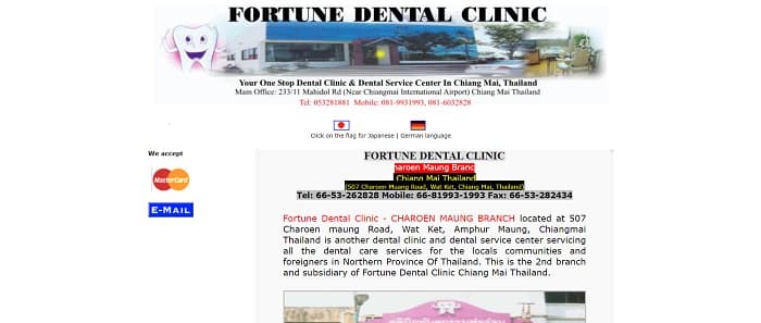 １９．Fortune Dental Clinic (Charoen Maung)