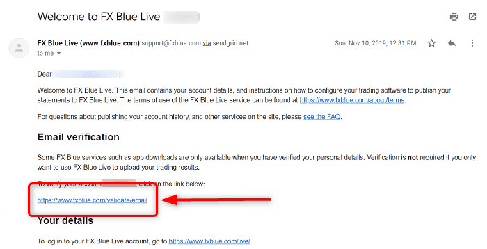 FX Blueユーザー登録方法
