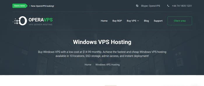 (4) Opera VPS | Buy Windows VPS, Cheap Windows VPS with Bitcoin, Perfect Money, Paypal