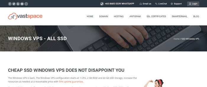 (10) Vastspace.net | Affordable and Powerful SSD Windows VPS